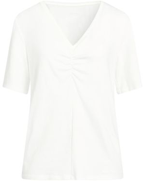 Marc Cain T-Shirt Cotton, Elastane - White