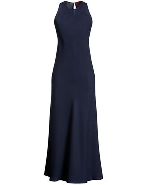 MAX&Co. Maxi Dress Triacetate, Wool - Blue
