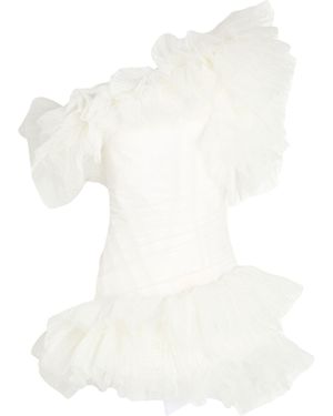 Elisabetta Franchi Mini Dress - White