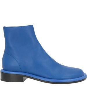 Proenza Schouler Ankle Boots Lambskin - Blue