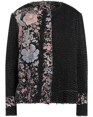 By Walid Jacket Silk - Black