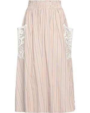 Twinset Midi Skirt - Natural
