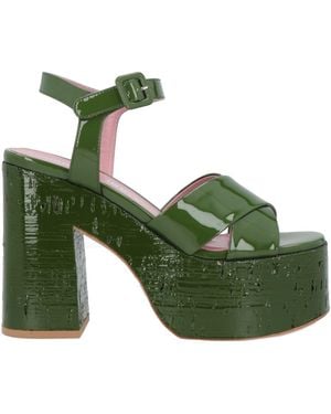 HAUS OF HONEY Sandals - Green