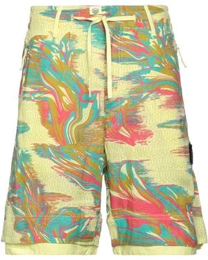 Stone Island Shorts & Bermuda Shorts Linen, Cotton - Green