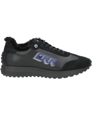 Cerruti 1881 Trainers Cow Leather - Black