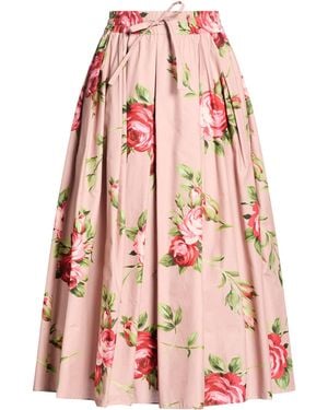 Dolce & Gabbana Midi Skirt - Pink