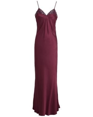 Twinset Vestido Largo - Morado