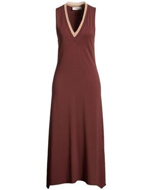 Akep Midi Dress Ecovero Viscose, Polyester - Purple