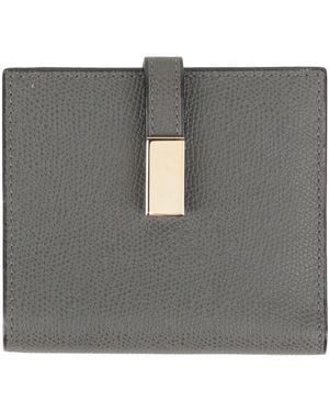 Valextra Wallet Calfskin - Grey