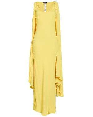 Twinset Maxi Dress Viscose - Yellow