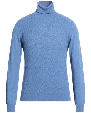 Barbati Turtleneck Polyamide, Wool, Viscose, Cashmere - Blue