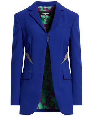 DSquared² Bright Blazer Polyester, Polyurethane, Polyamide - Blue