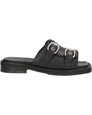 MORSICA Sandals Leather - Black