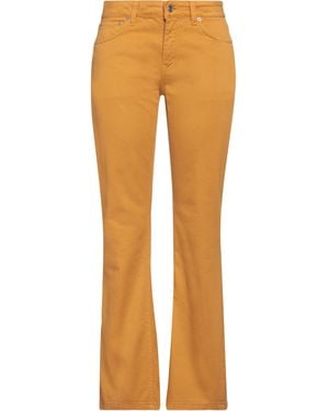 Department 5 Marigold Trousers Cotton, Elastane - Yellow