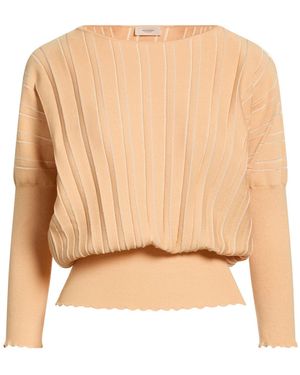 Agnona Jumper Silk, Cotton - Natural