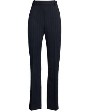 Pinko Trousers Polyester, Wool, Elastane - Blue