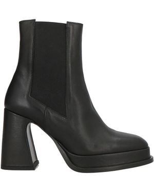 Castañer Botines De Caña Alta - Negro