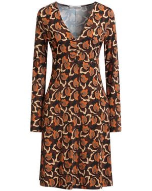 Maliparmi Mini Dress - Brown