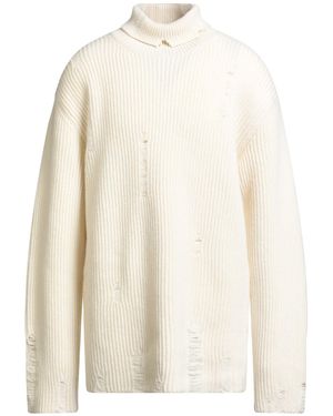 Ann Demeulemeester Col Roulé - Blanc