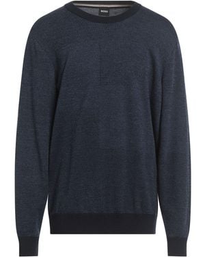 BOSS Pullover - Blau