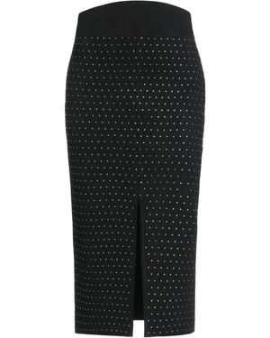 Sandro Midi Skirt - Black