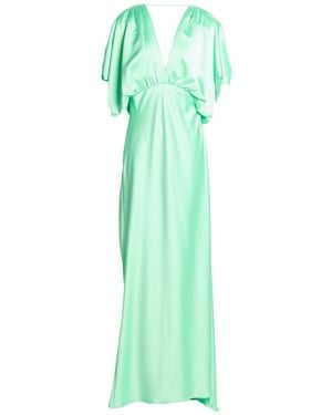 Pinko Maxi Dress Polyester - Green