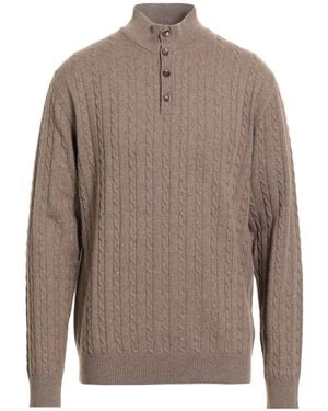 Luigi Borrelli Napoli Rollkragenpullover - Braun