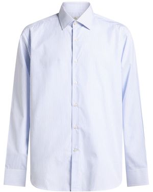Ghirardelli Shirt Cotton - Blue