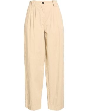 HUGO Trousers Cotton, Elastane - Natural