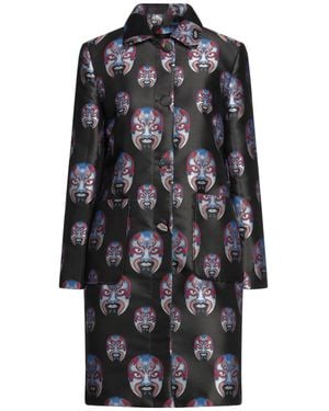 Custoline Overcoat & Trench Coat - Black