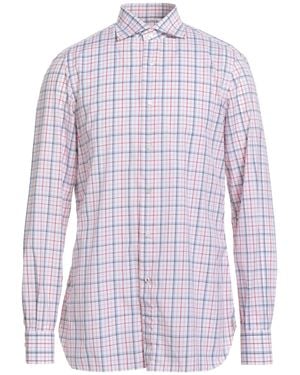 Isaia Shirt Cotton - Purple