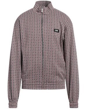 Gcds Brick Jacket Polyester, Cotton - Brown