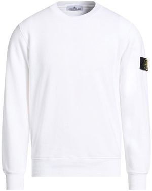 Stone Island Sweatshirt - Weiß