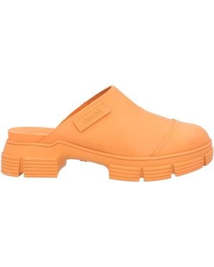 Ganni Mules & Clogs - Orange