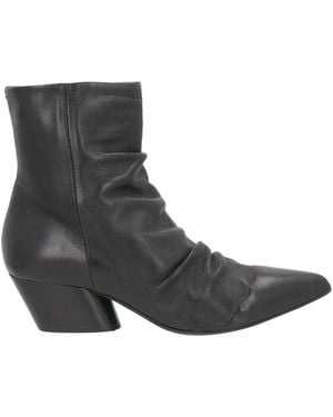 Halmanera Ankle Boots Leather - Black