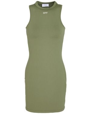 Off-White c/o Virgil Abloh Mini Dress Polyamide, Elastane - Green