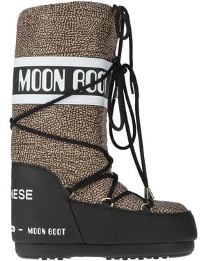 MOON BOOT x BORBONESE Boot - Black