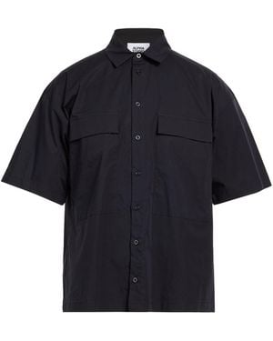 Alpha Studio Shirt Cotton, Elastane - Blue