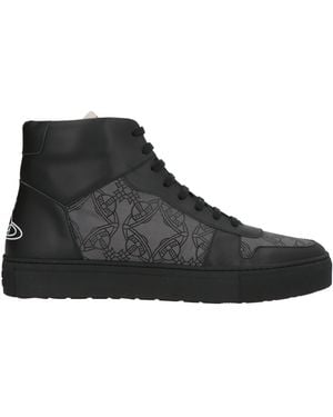 Vivienne Westwood Trainers Leather, Textile Fibres - Black