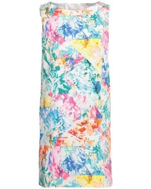 Caractere Mini Dress Cotton, Elastane - White