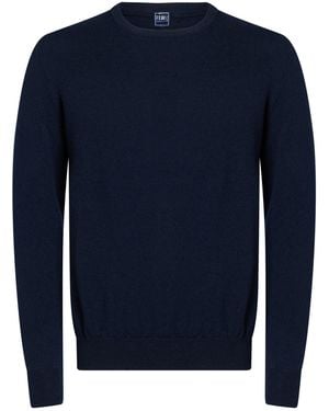 Fedeli Midnight Jumper Cashmere - Blue