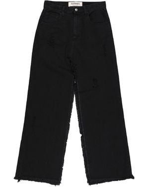 Roy Rogers Denim Skirt - Black