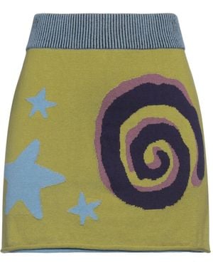 Brain Dead Mini Skirt - Green