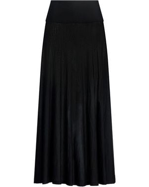 Alaïa Maxi Skirt - Black