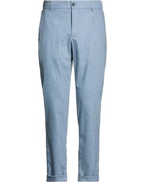 Marco Pescarolo Slate Pants Virgin Wool, Cashmere, Elastane - Blue
