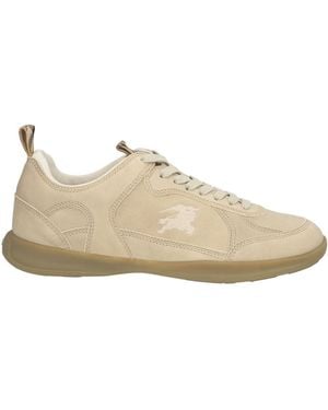 Burberry Sand Trainers Leather - Natural