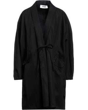 Grifoni Overcoat & Trench Coat - Black