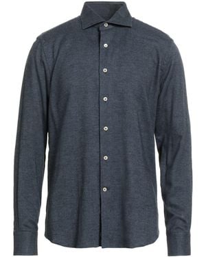 Alessandro Gherardi Midnight Shirt Cotton - Blue