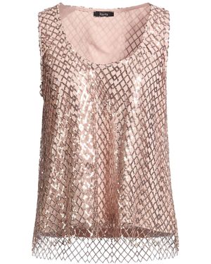 Hanita Top Polyester, Elastane - Pink