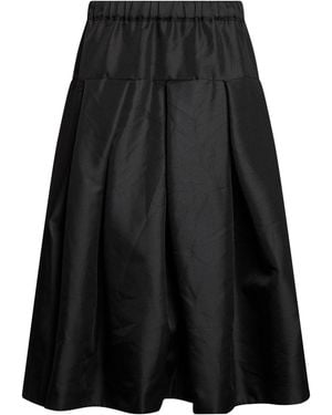 Comme des Garçons Midi Skirt Polyester - Black